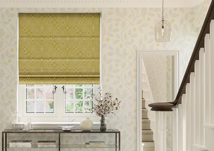Newquay, Mustard - Roman Blind - Image 3